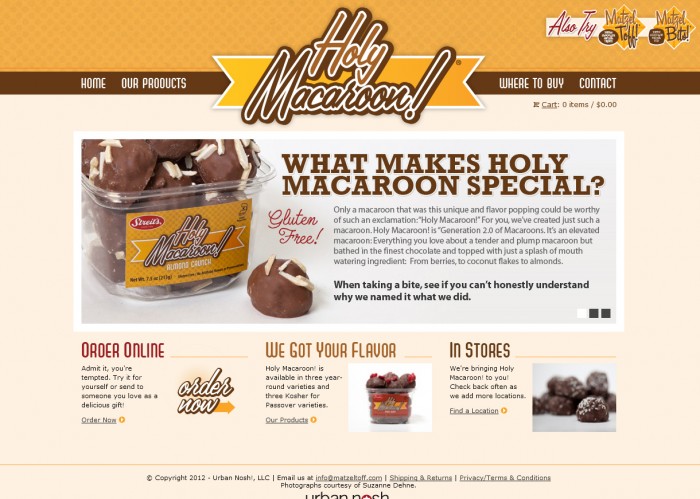 Holy Macaroon Website