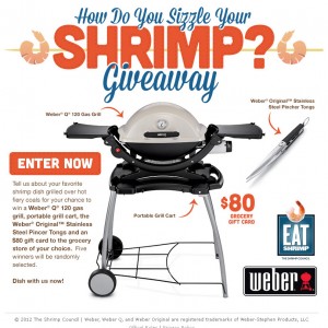 Eat Shrimp & Weber Social Contests